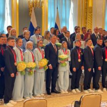 В Кремле состоялось награждение победителей и призеров Олимпийских и Паралимпийских игр